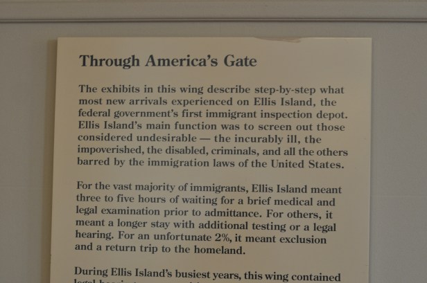 According to this sign, I don't think I would've been allowed to enter because of my club feet.