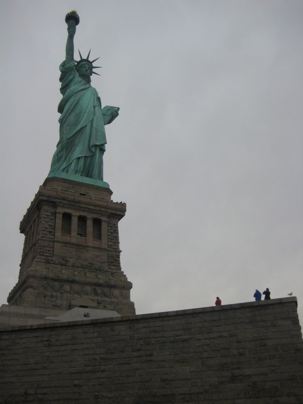 Check out the size of the people on the first level of the pedestal. I mean, it was hard to wrap your mind around.