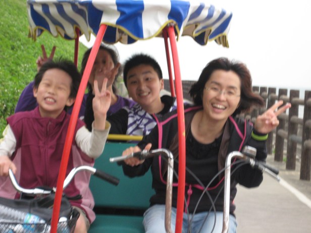 biking