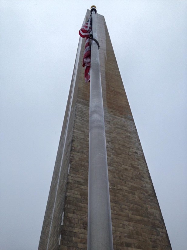 Washington Monument flag